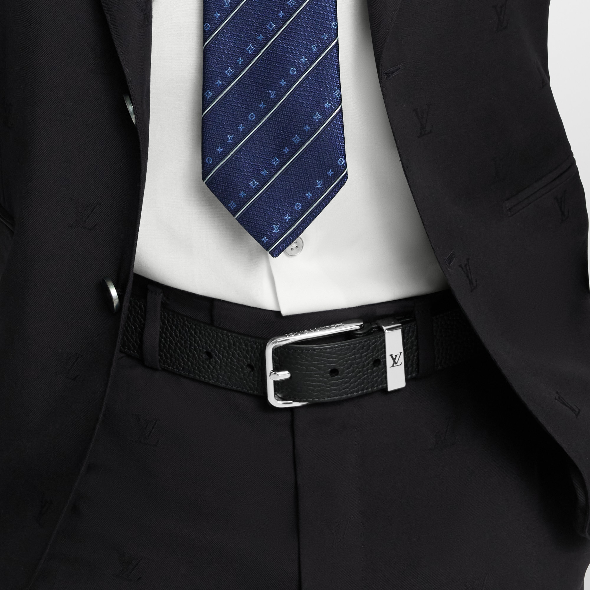 Cintura Pont Neuf 35 mm Pelle Taurillon Uomo Accessori Cinture | LOUIS VUITTON (Zoom prodotto)