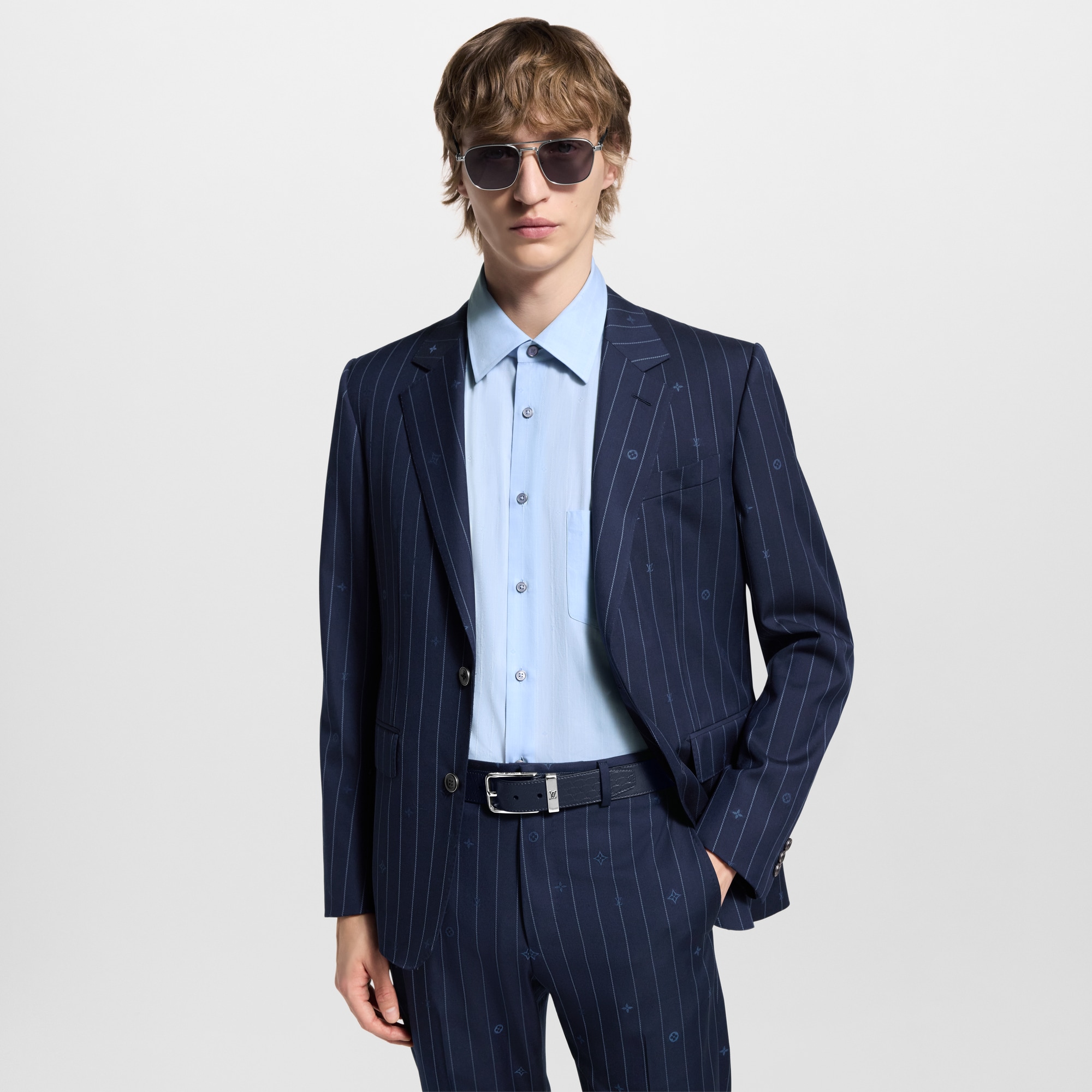 Cintura Pont Neuf 35 mm  Uomo Accessori Cinture | LOUIS VUITTON (Zoom prodotto)