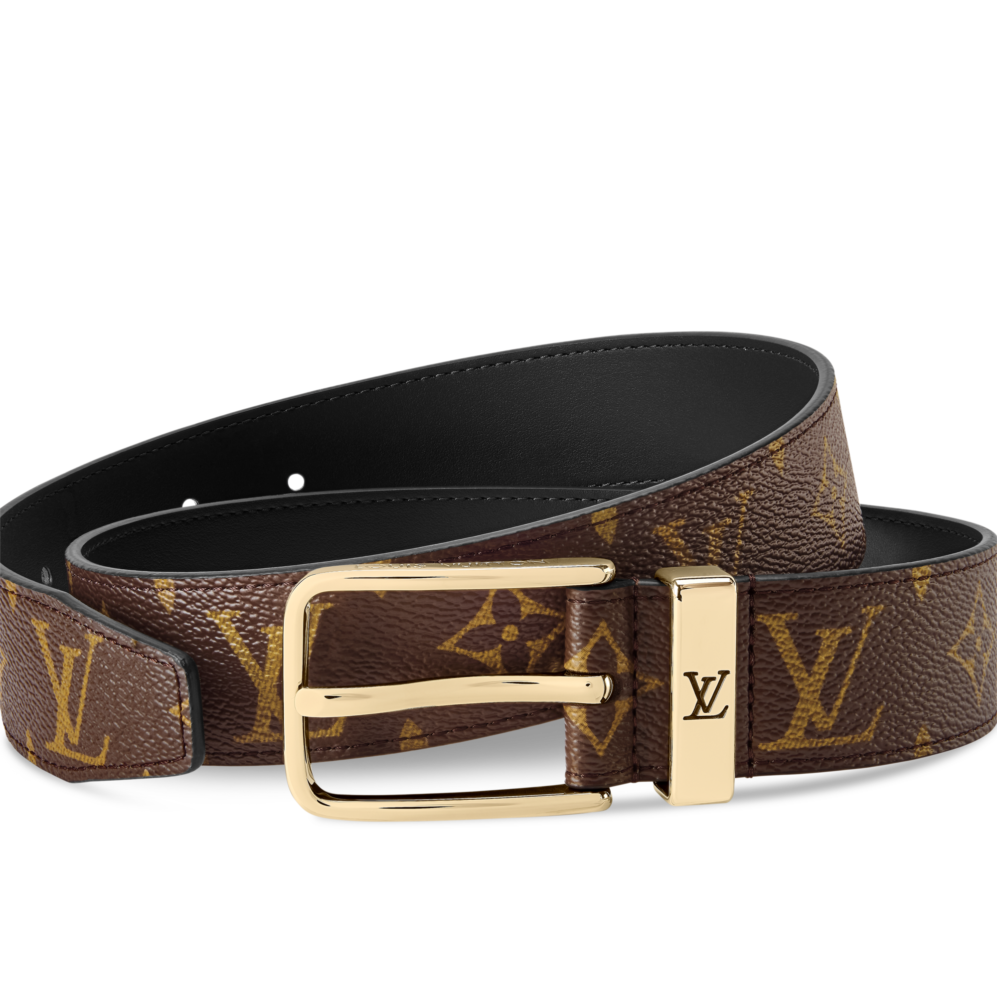 Cintura Pont Neuf Monogram 35 mm  Uomo Accessori Cinture | LOUIS VUITTON (Zoom prodotto)