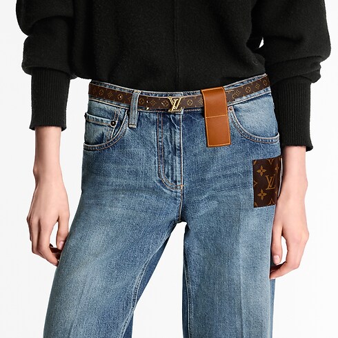 Cintura Pretty LV 20 mm reversibile Tela Monogram Donna Accessori Cinture | LOUIS VUITTON (Zoom prodotto)