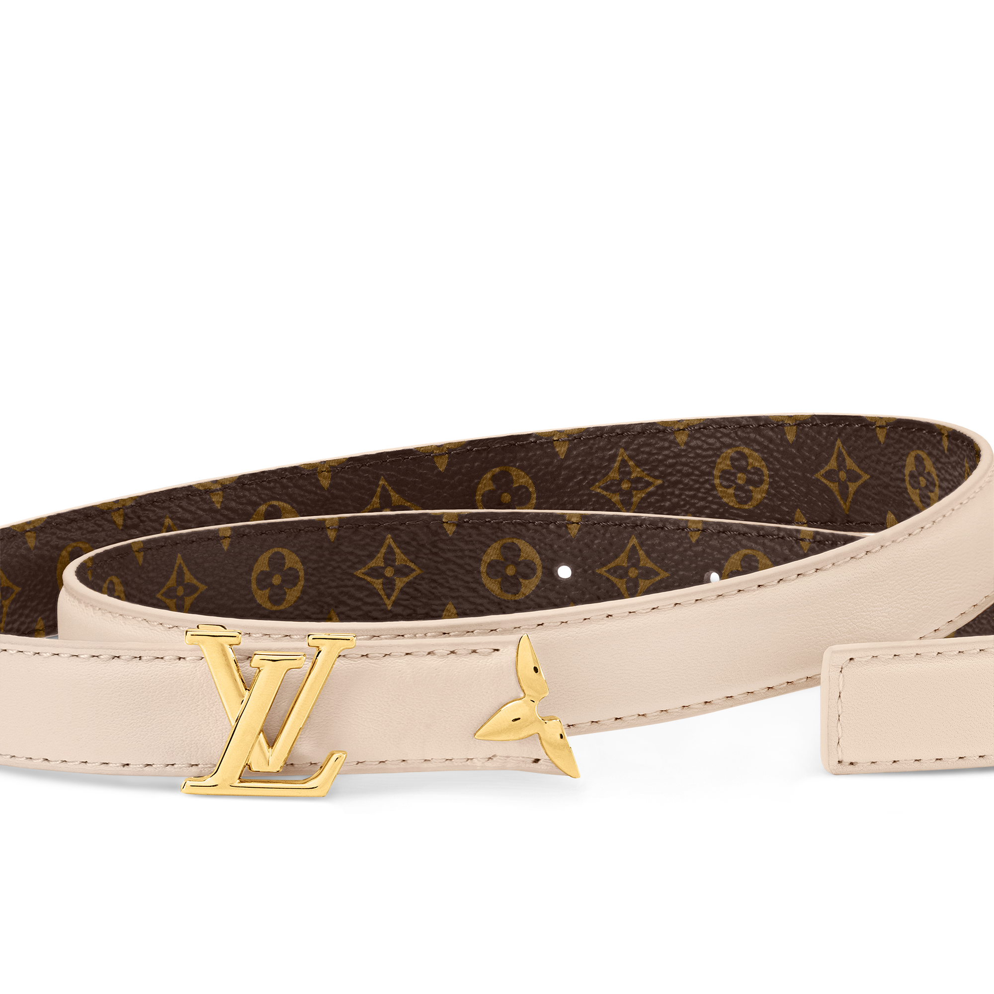 Cintura Pretty LV 20 mm reversibile Tela Monogram Donna Accessori Cinture | LOUIS VUITTON (Zoom prodotto)