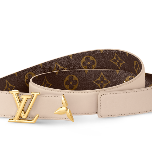 Cintura Pretty LV 30 mm reversibile Tela Monogram Donna Accessori Cinture | LOUIS VUITTON (Zoom prodotto)