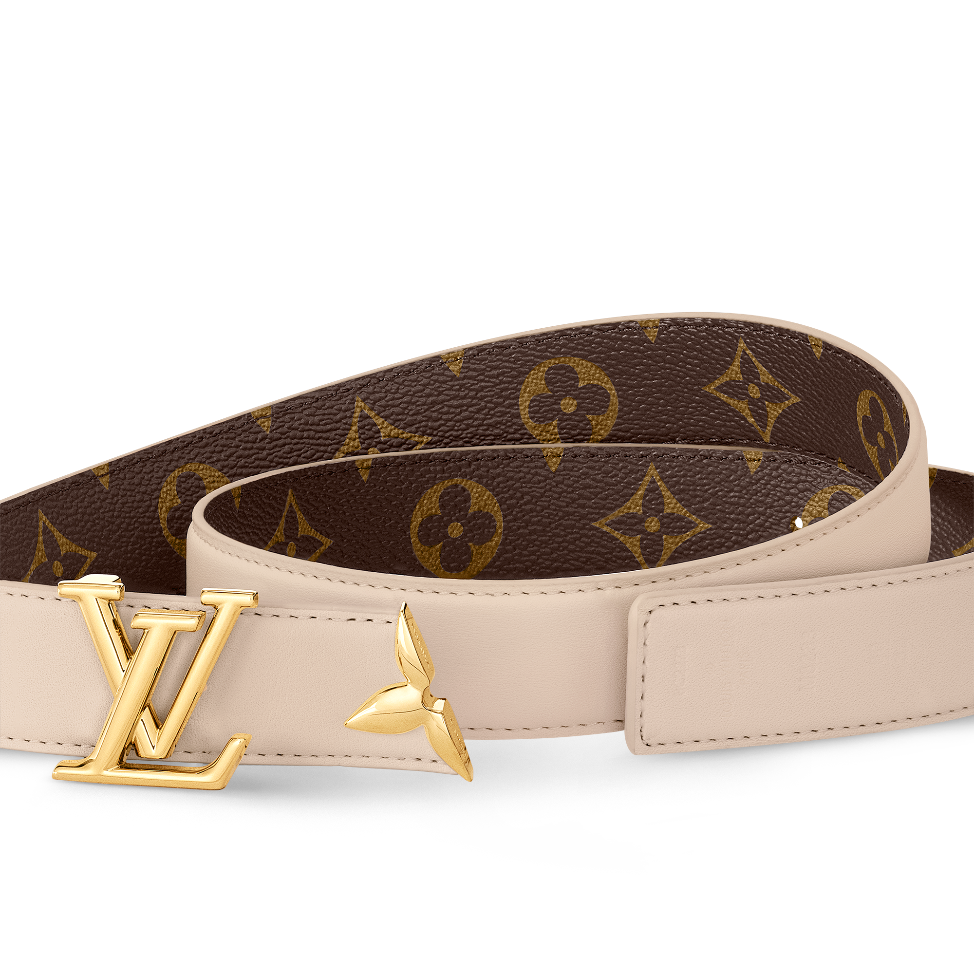 Cintura Pretty LV 30 mm reversibile Tela Monogram Donna Accessori Cinture | LOUIS VUITTON (Zoom prodotto)