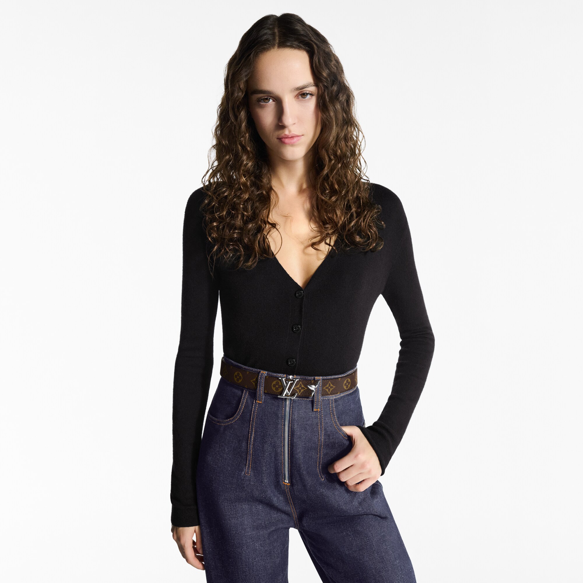 Cintura Pretty LV 30 mm reversibile Tela Monogram Donna Accessori Cinture | LOUIS VUITTON (Zoom prodotto)