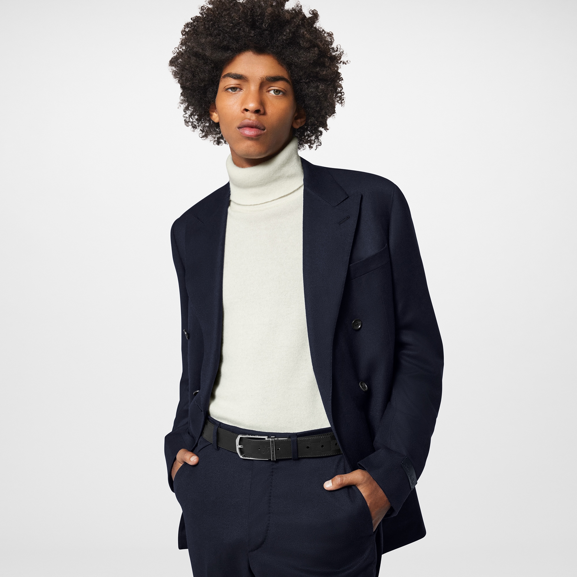 Cintura Slender 35 mm reversibile Altra pelle Uomo Accessori Cinture | LOUIS VUITTON (Zoom prodotto)