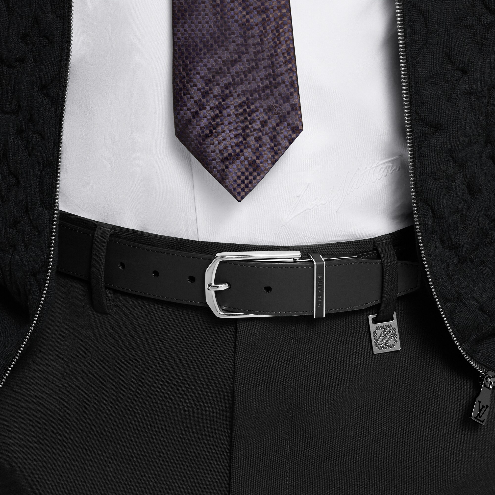 Cintura Slender 35 mm reversibile Altra pelle Uomo Accessori Cinture | LOUIS VUITTON (Zoom prodotto)
