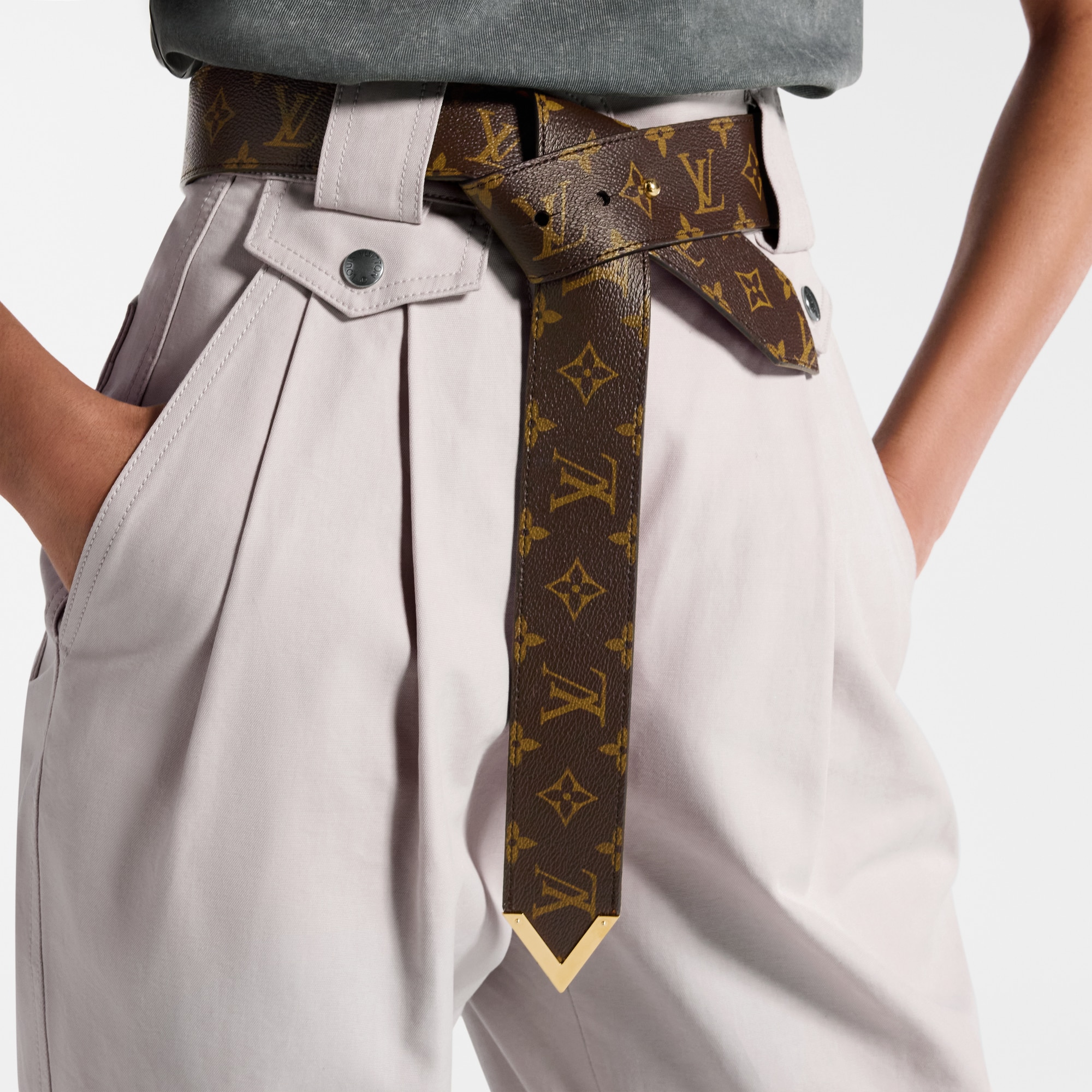 Cintura Tie The Knot 45 mm  Donna Accessori Cinture | LOUIS VUITTON (Zoom prodotto)