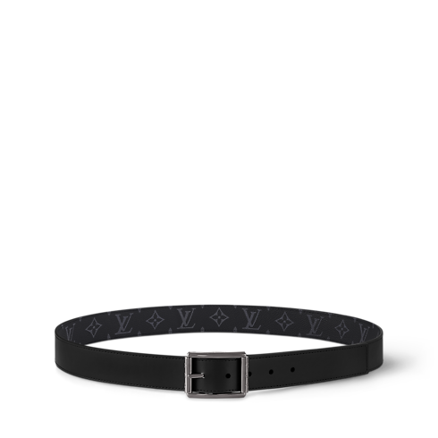 Cintura Uptown 35 mm reversibile Tela Monogram Eclipse Uomo Accessori Novità | LOUIS VUITTON (Zoom prodotto)