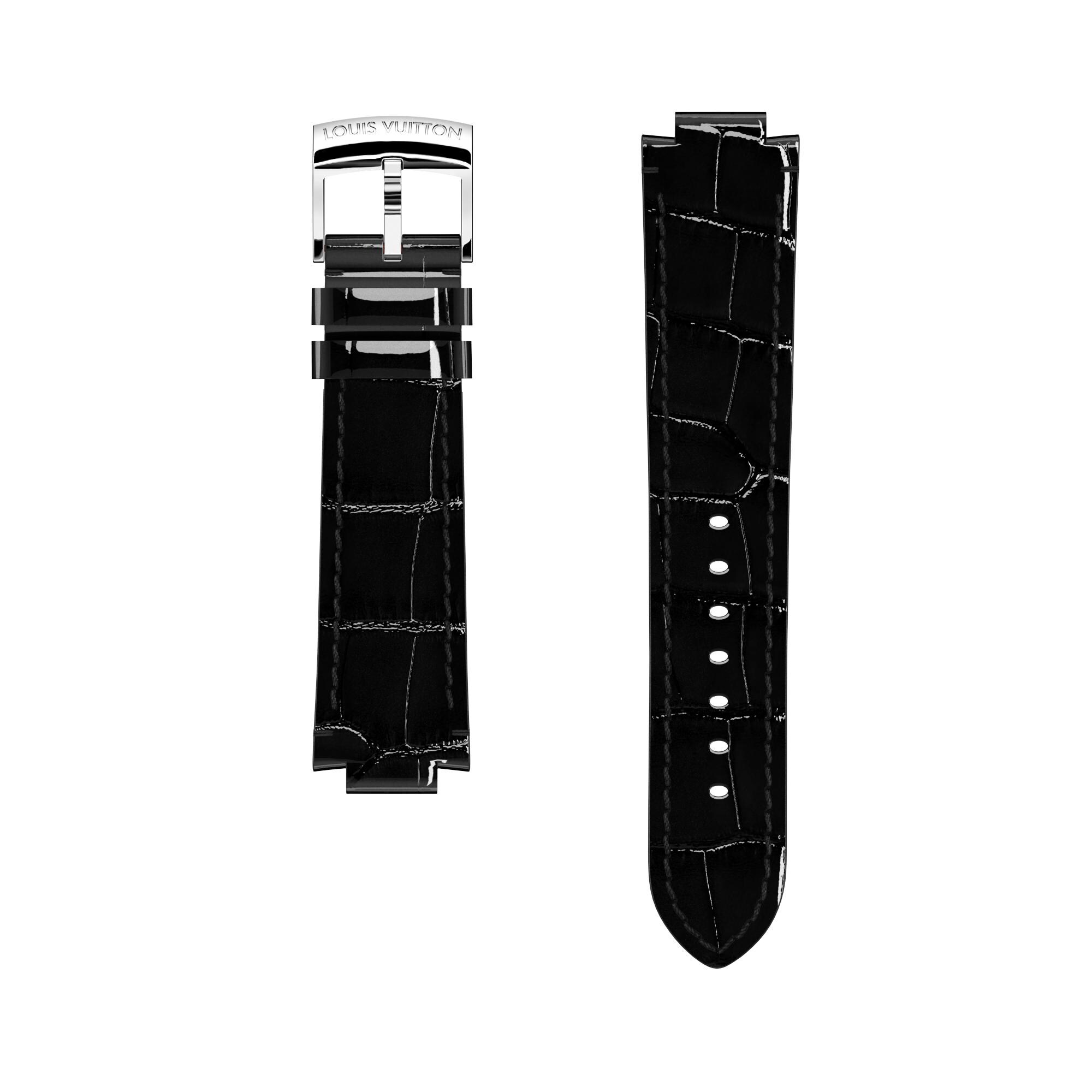 Cinturino Tambour in pelle di alligatore  Donna Gioielli My LV Tambour | LOUIS VUITTON (Zoom prodotto)