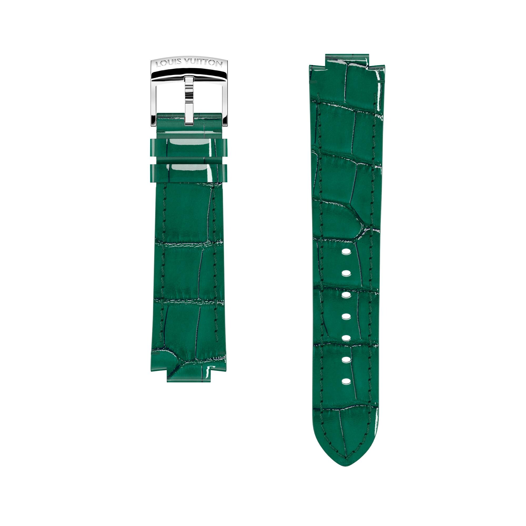 Cinturino Tambour in pelle di alligatore  Donna Gioielli My LV Tambour | LOUIS VUITTON (Zoom prodotto)