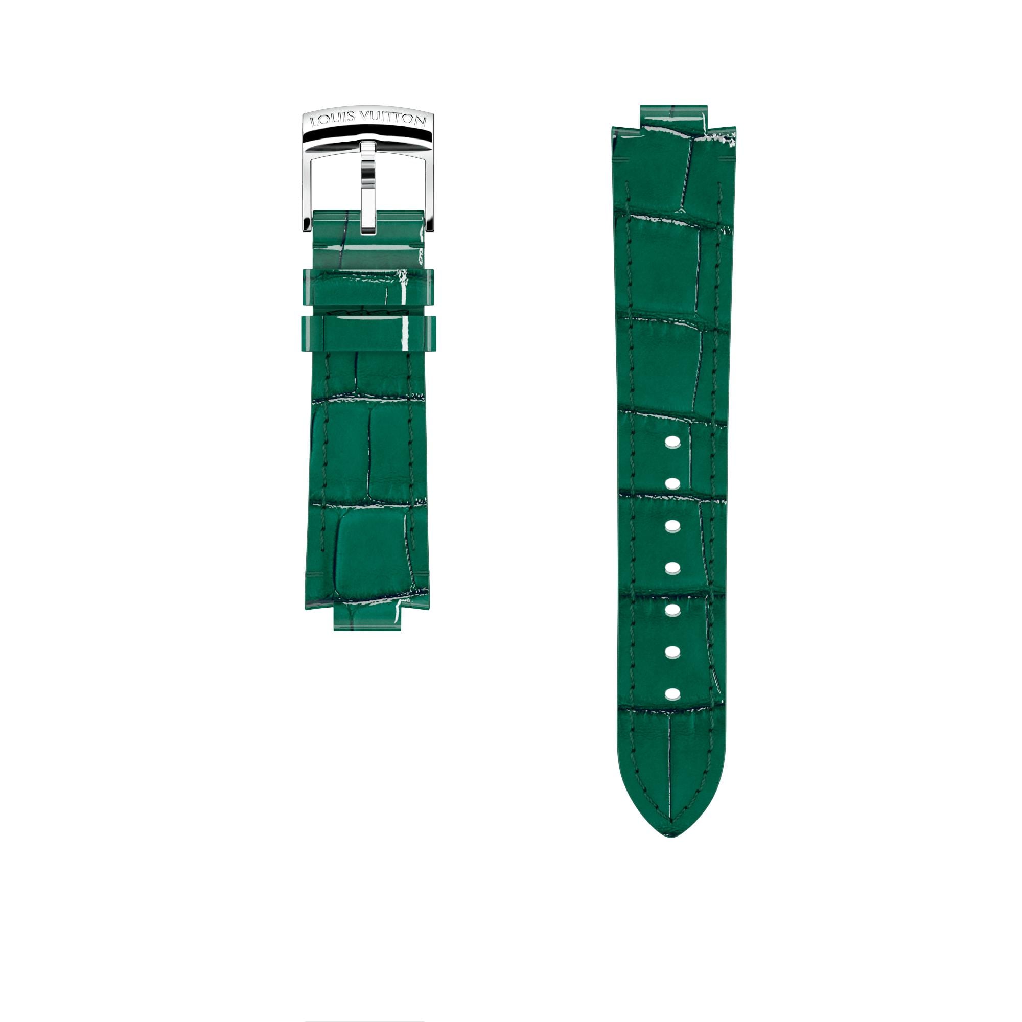 Cinturino Tambour in pelle di alligatore  Donna Gioielli My LV Tambour | LOUIS VUITTON (Zoom prodotto)