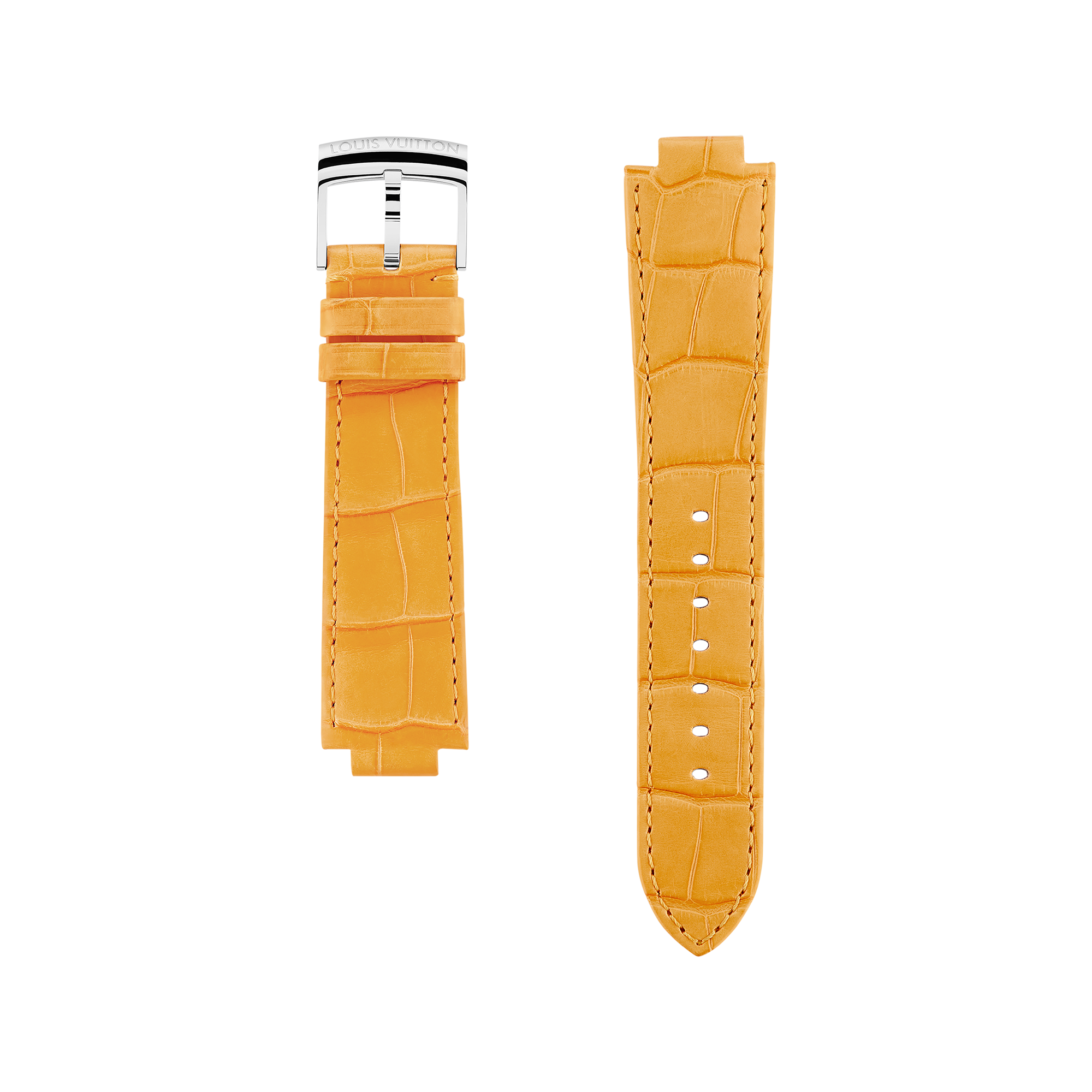 Cinturino Tambour in pelle di alligatore - Orologi \u0026 Gioielli | LOUIS  VUITTON