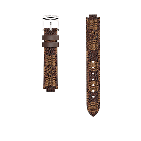 Cinturino Tambour in tela Damier Ébène Donna Gioielli My LV Tambour | LOUIS VUITTON (Zoom prodotto)