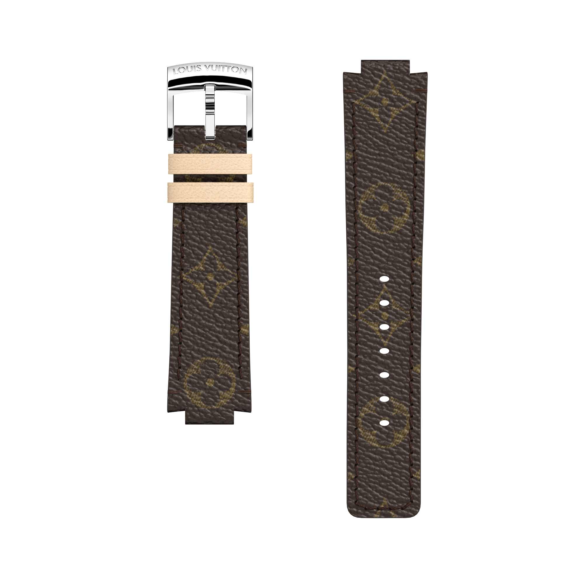 Cinturino Tambour in tela Monogram  Orologi Orologi interconnessi Accessori e Cinturini per gli Orologi Interconnessi | LOUIS VUITTON (Zoom prodotto)
