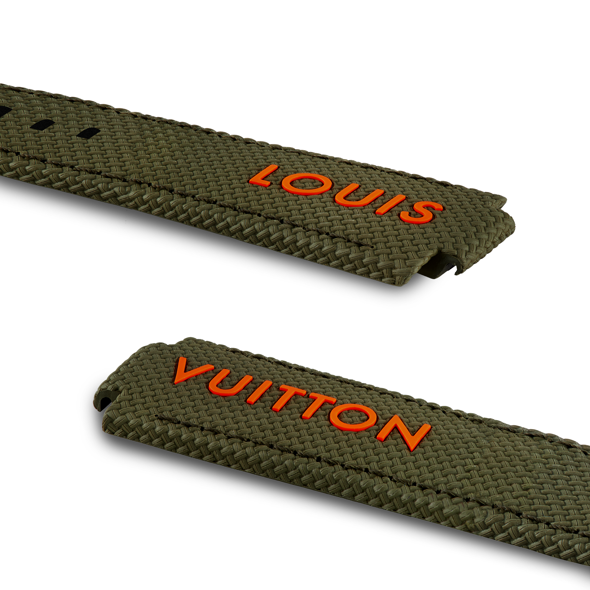 Cinturino Tambour Louis Vuitton in gomma  Orologi Collezioni di orologi Cinturini per orologio | LOUIS VUITTON (Zoom prodotto)