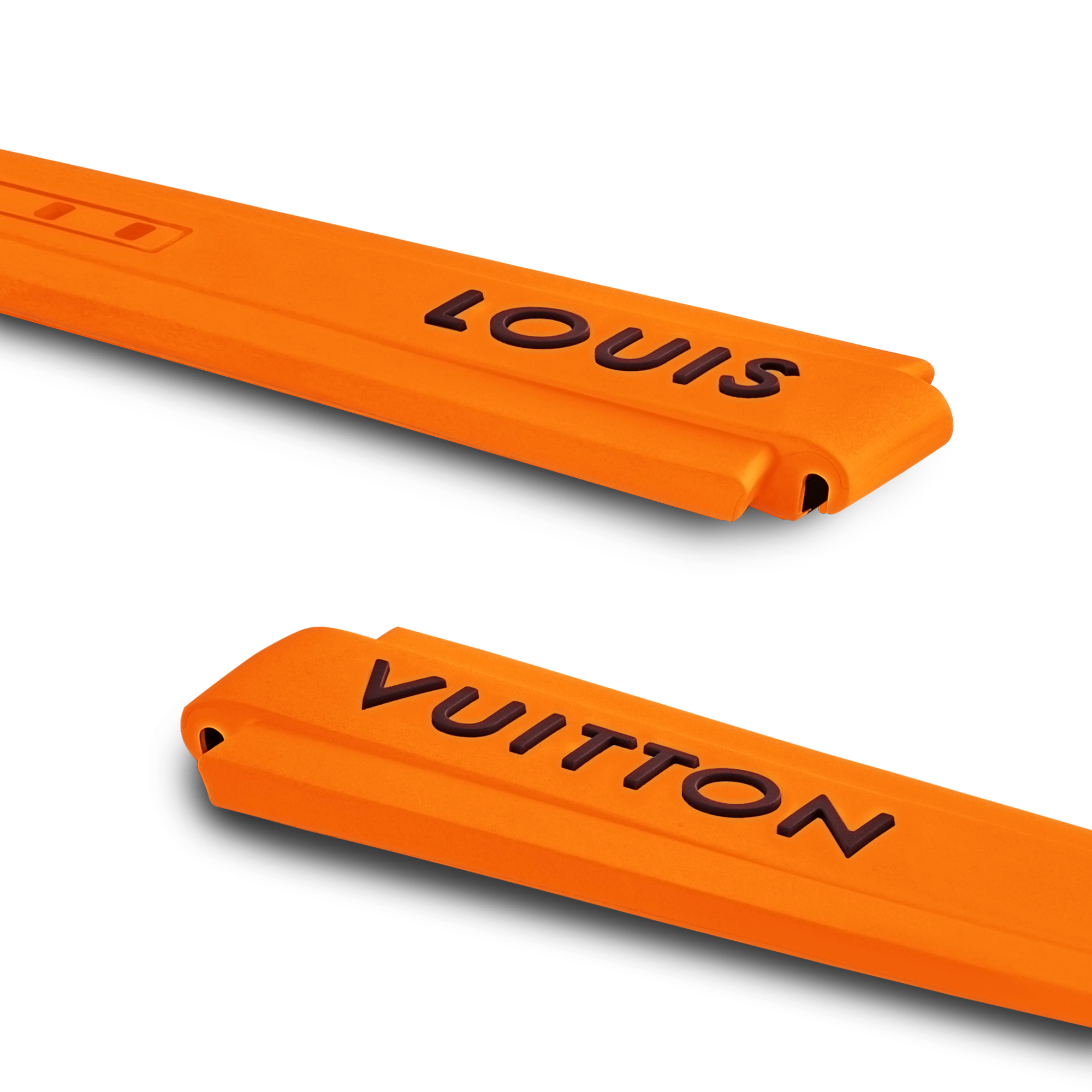 Cinturino Tambour Louis Vuitton in gomma  Orologi Collezioni di orologi Cinturini per orologio | LOUIS VUITTON (Zoom prodotto)