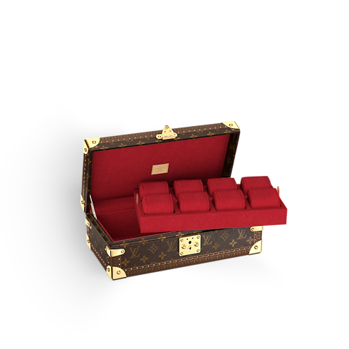 Cofanetto per 8 orologi Tela Monogram Les Extraordinaires Bauli Coffret | LOUIS VUITTON (Zoom prodotto)