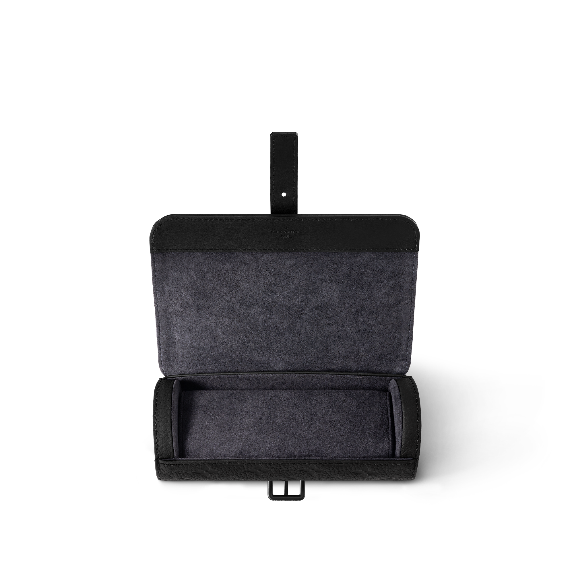 Cofanetto per tre orologi Monogram in pelle Taurillon Uomo Viaggio Accessori da Viaggio | LOUIS VUITTON (Zoom prodotto)