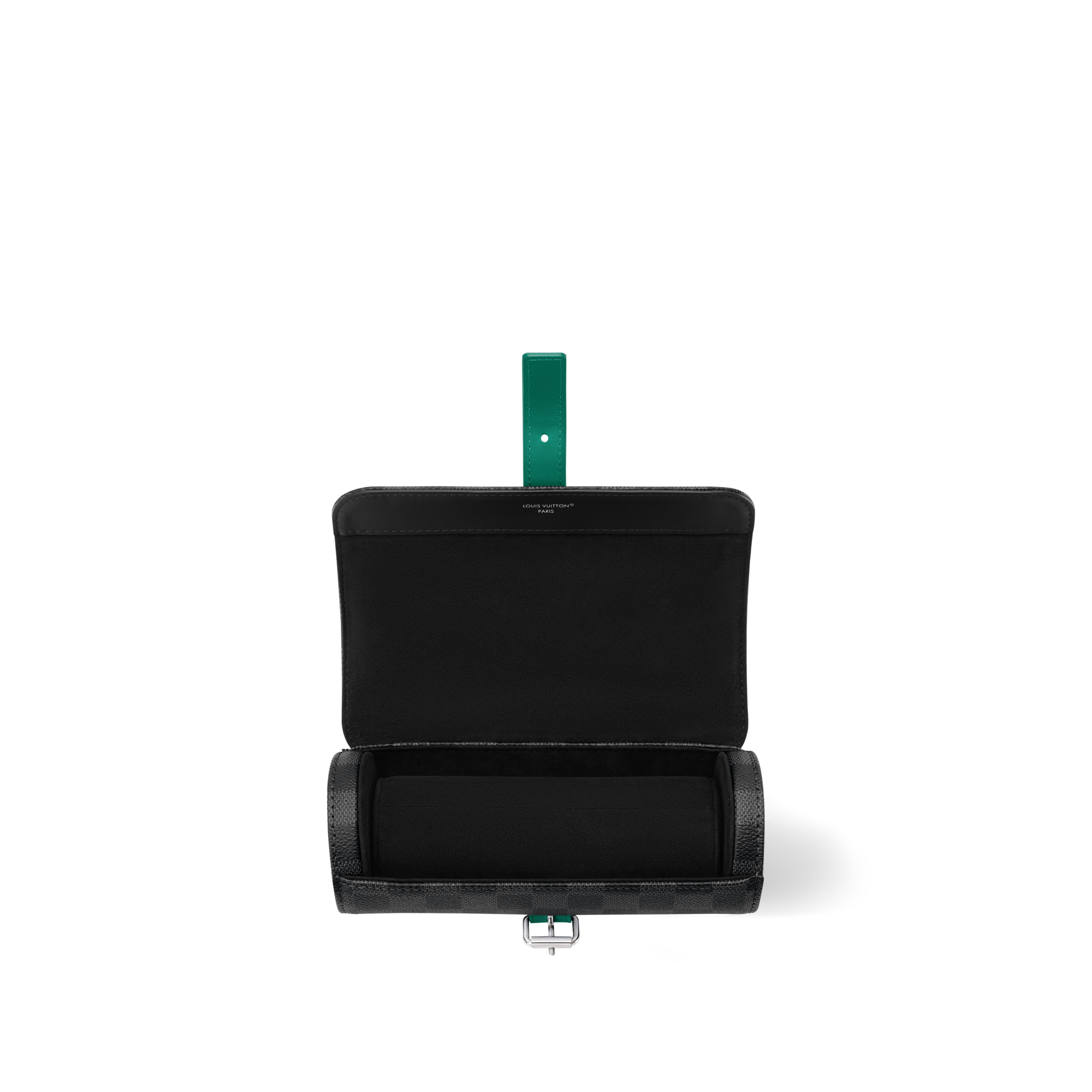 Cofanetto per tre orologi Tela Damier Graphite Uomo Viaggio Accessori da Viaggio | LOUIS VUITTON (Zoom prodotto)