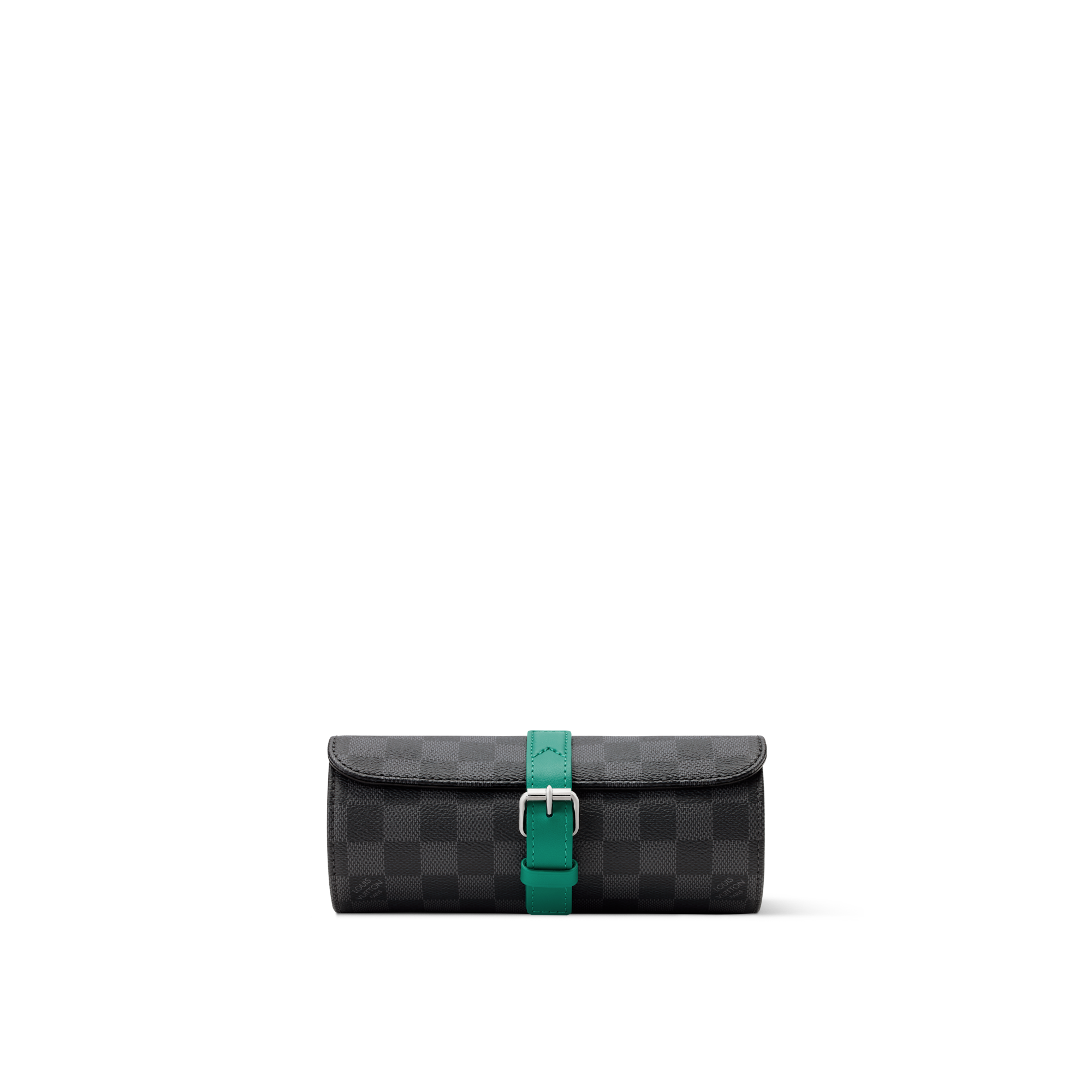 Cofanetto per tre orologi Tela Damier Graphite Uomo Viaggio Accessori da Viaggio | LOUIS VUITTON (Zoom prodotto)