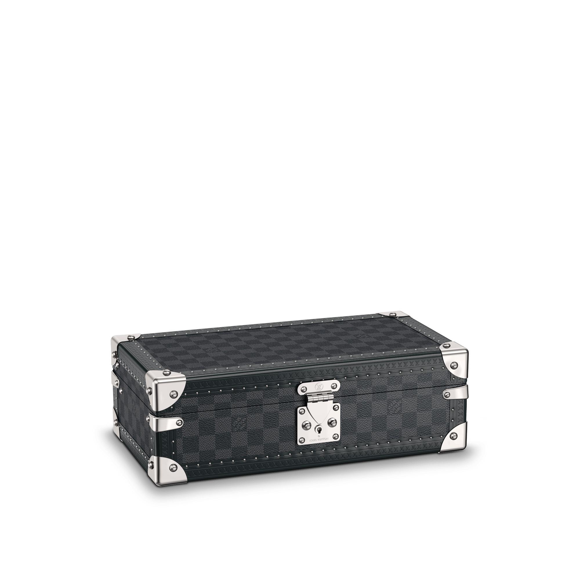 Coffret 8 Montres Tela Damier Graphite Uomo Viaggio Valigie Rigide | LOUIS VUITTON (Zoom prodotto)