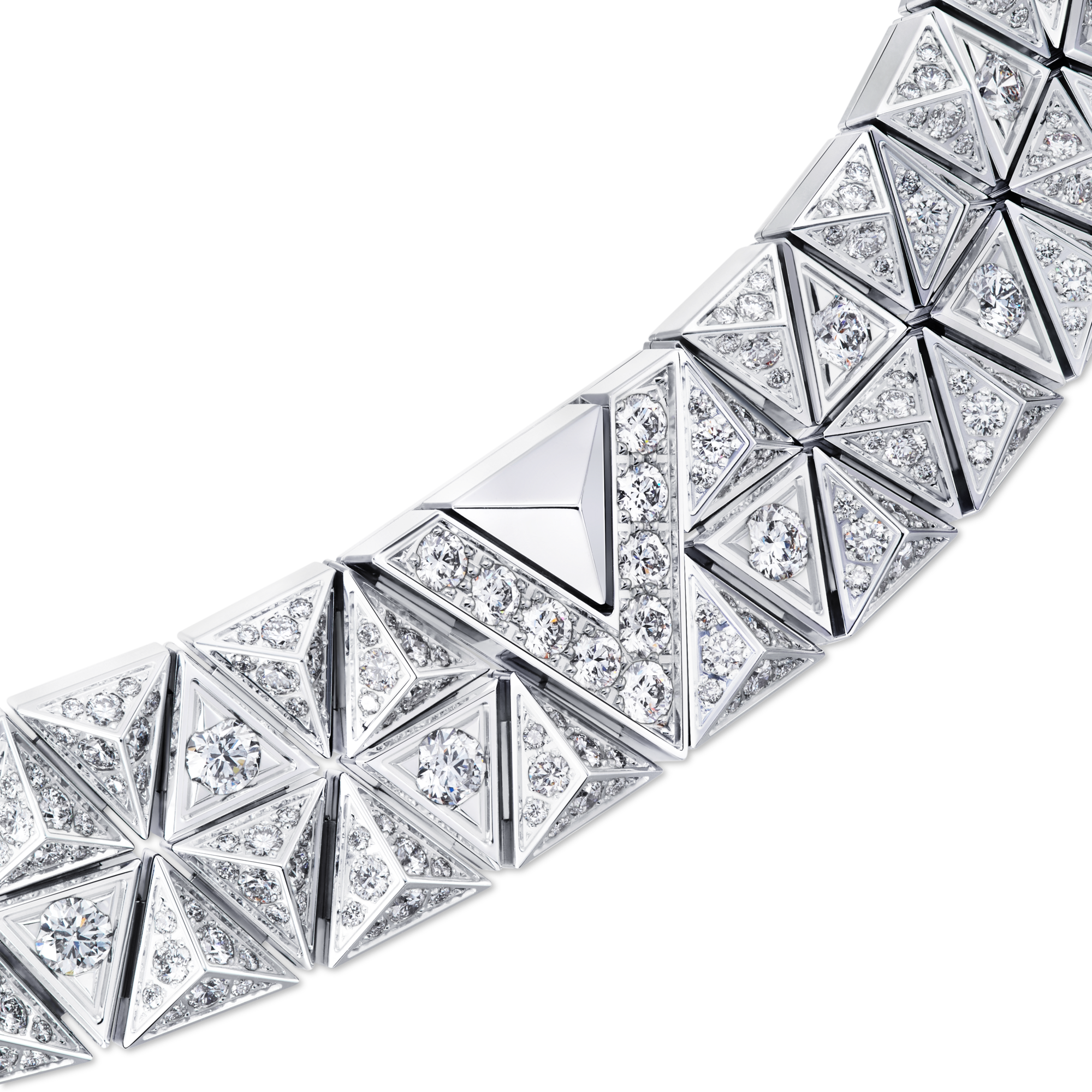 Collana a doppio filo Pure V, oro bianco e diamanti  Gioielli Categorie Collane e Ciondoli | LOUIS VUITTON (Zoom prodotto)