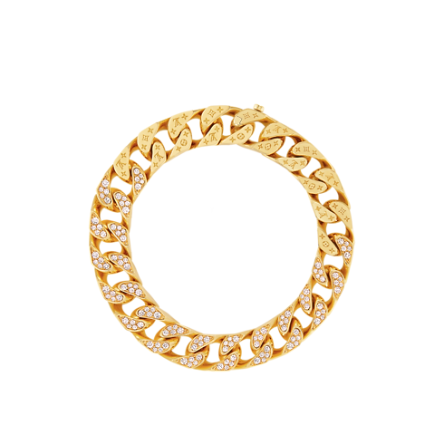 Collana Cuban Chain, oro giallo e diamanti Les Extraordinaires Gioielli Collane e Ciondoli | LOUIS VUITTON (Zoom prodotto)