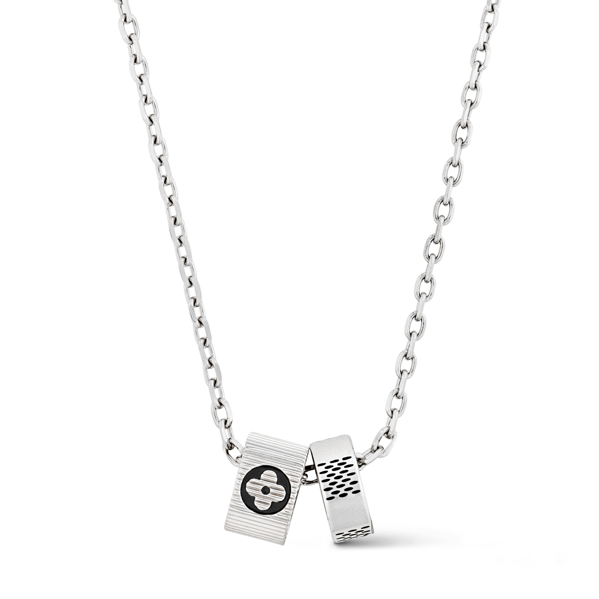 Collana Damier Rings S00 Uomo Fashion Bijoux Collane e pendenti | LOUIS VUITTON (Zoom prodotto)