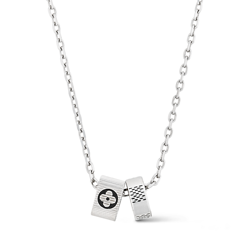 Collana Damier Rings S00 Uomo Fashion Bijoux Collane e pendenti | LOUIS VUITTON (Zoom prodotto)