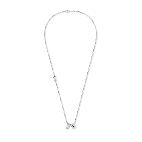 Collana Damier Rings S00 Uomo Fashion Bijoux Collane e pendenti | LOUIS VUITTON (Zoom prodotto)