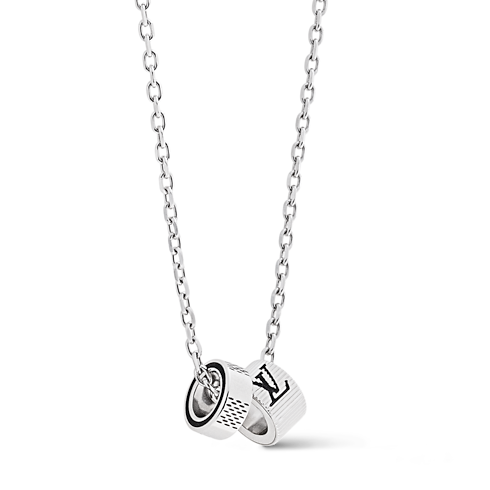 Collana Damier Rings S00 Uomo Fashion Bijoux Collane e pendenti | LOUIS VUITTON (Zoom prodotto)