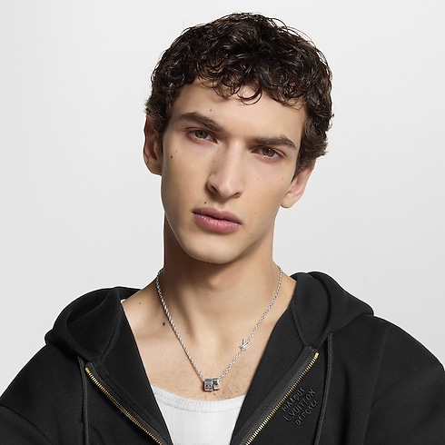 Collana Damier Rings S00 Uomo Fashion Bijoux Collane e pendenti | LOUIS VUITTON (Zoom prodotto)