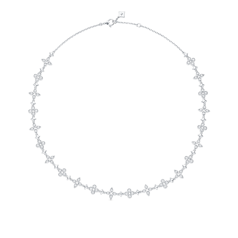 Collana Dentelle One Row, oro bianco e diamanti Gioielli Categorie Tutta la Gioielleria | LOUIS VUITTON (Zoom prodotto)