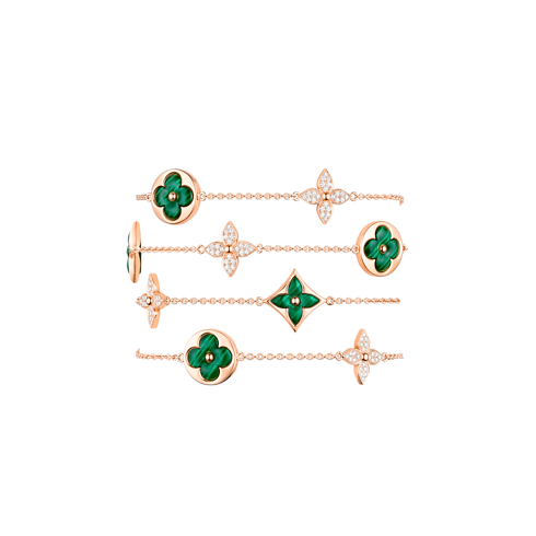 Collana Lunga Color Blossom in Oro Rosa, Malachite e Diamanti Gioielli Categorie Collane e Ciondoli | LOUIS VUITTON (Zoom prodotto)