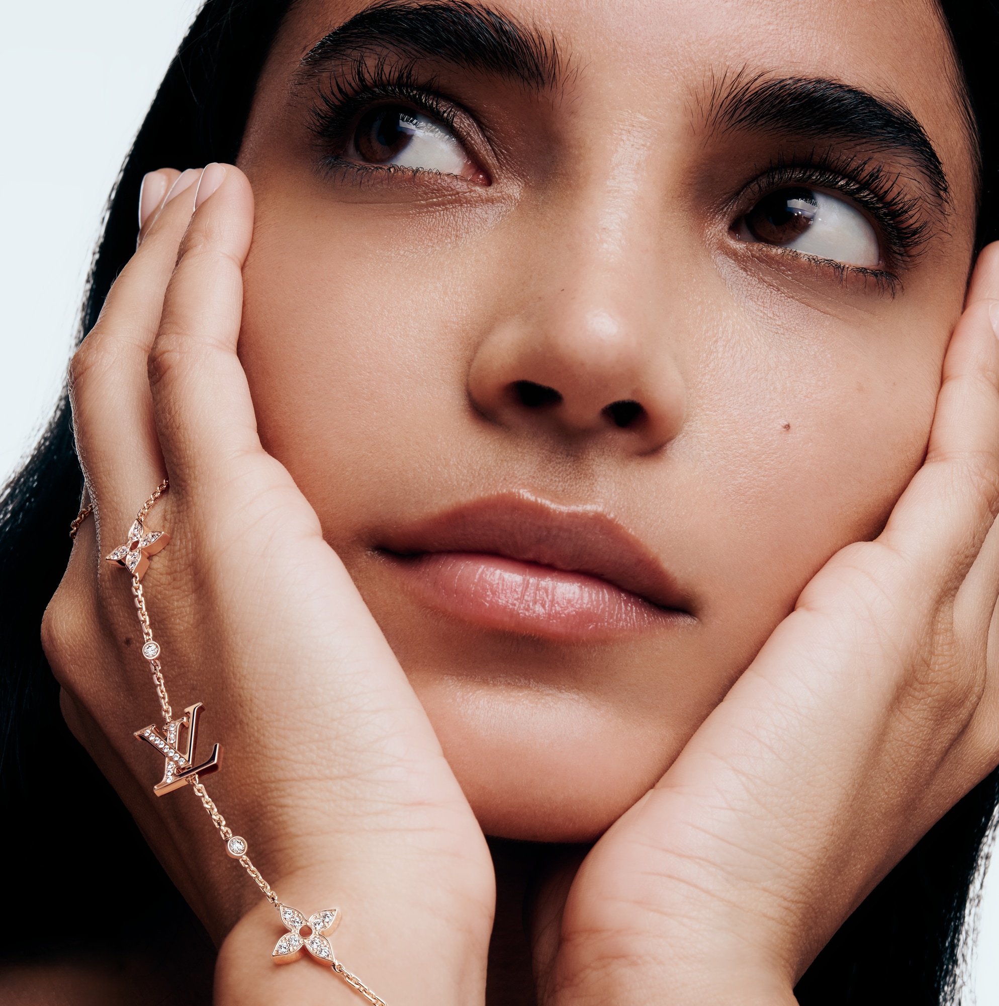 Collana lunga Idylle Blossom con motivo multiplo, oro rosa e diamanti  Gioielli Categorie Collane e Ciondoli | LOUIS VUITTON (Zoom prodotto)