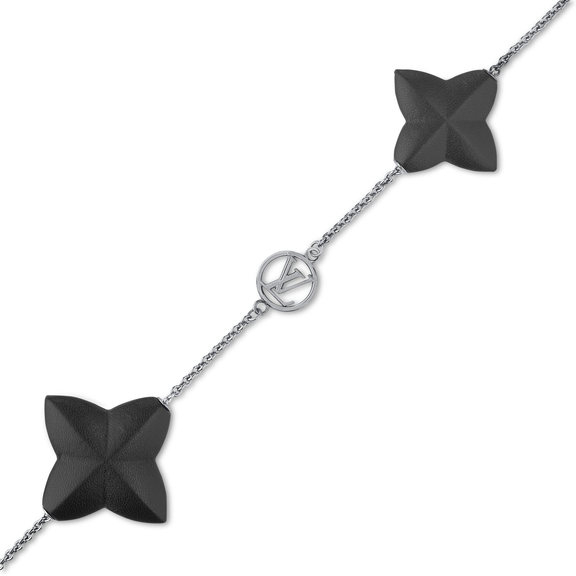 Collana lunga Leather Flower S00 Donna Fashion Bijoux Collane e Ciondoli | LOUIS VUITTON (Zoom prodotto)
