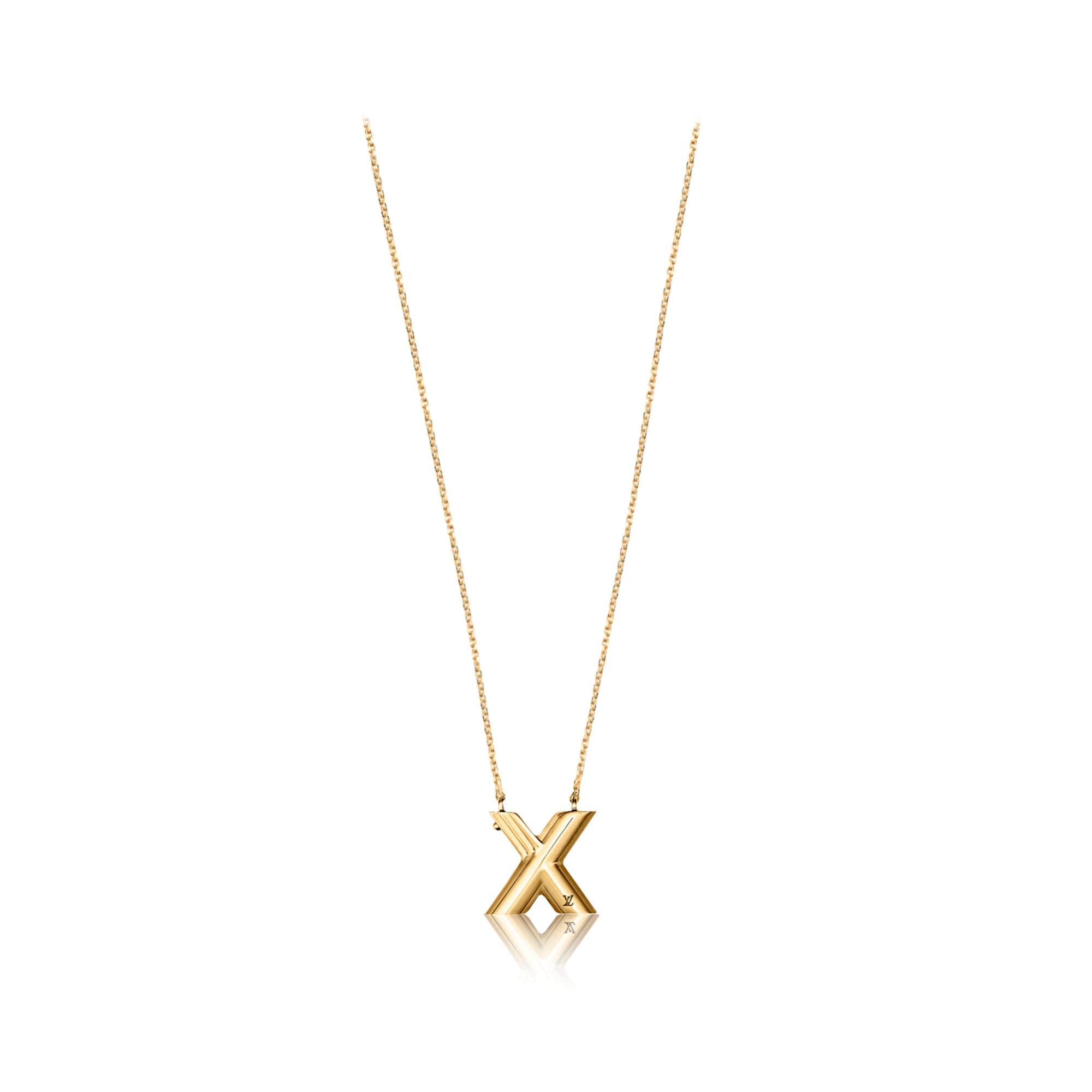 Collana LV & Me, Lettera X S00 Donna Fashion Bijoux Tutta la collezione | LOUIS VUITTON (Zoom prodotto)