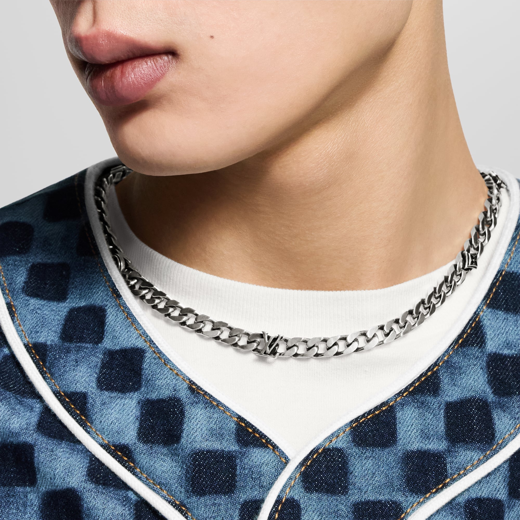 Collana LV City Links Thin S00 Uomo Fashion Bijoux Collane e pendenti | LOUIS VUITTON (Zoom prodotto)