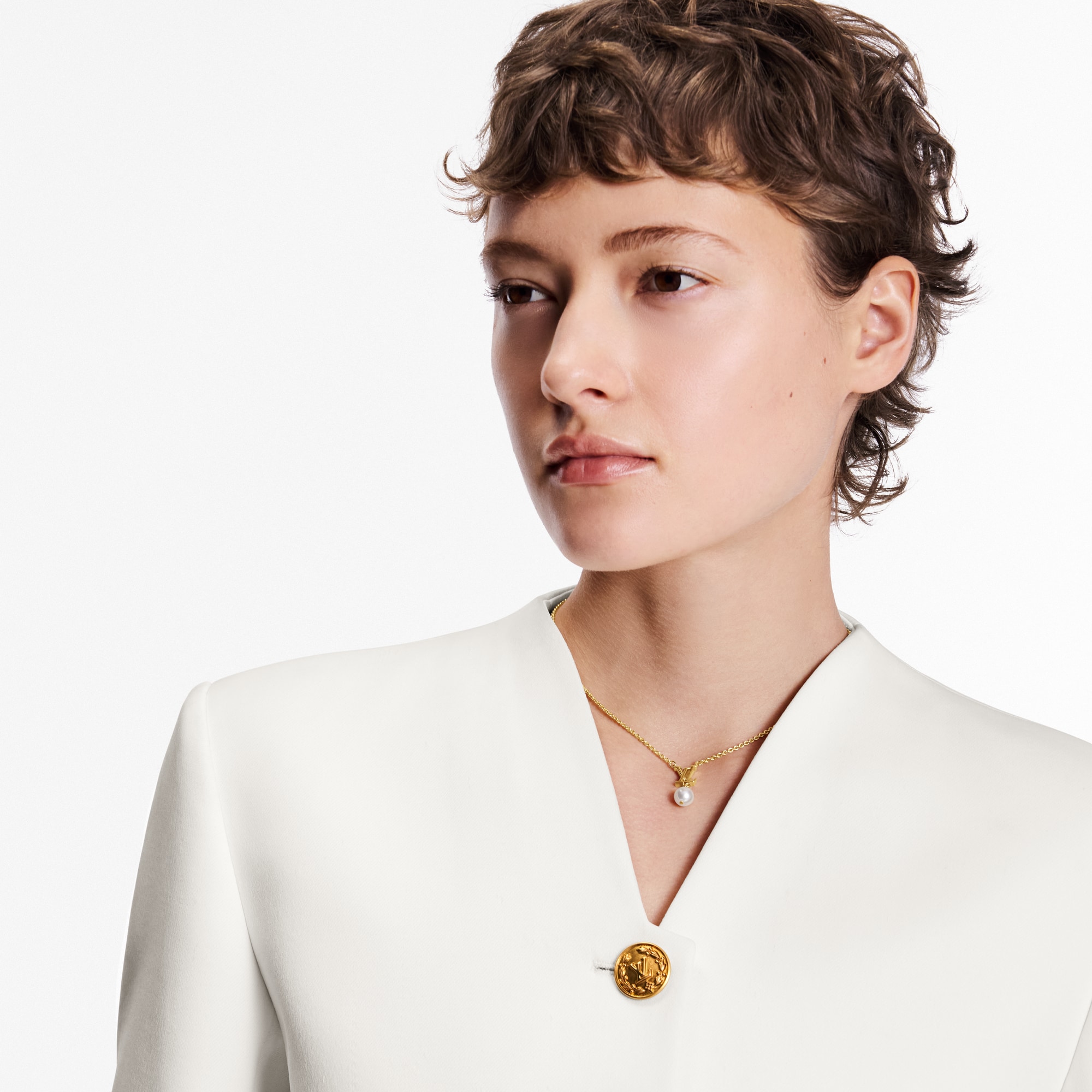 Collana LV Iconic Louisa S00 Donna Fashion Bijoux Collane e Ciondoli | LOUIS VUITTON (Zoom prodotto)
