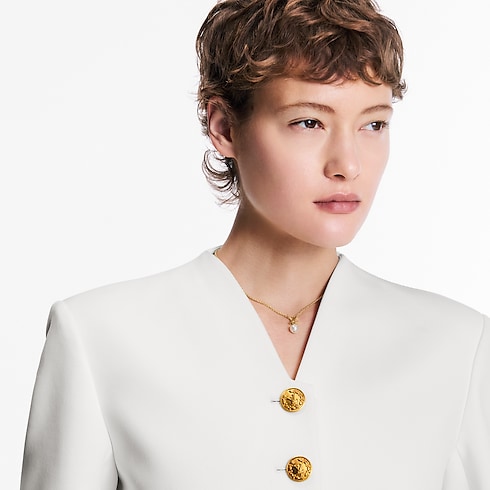 Collana LV Iconic Louisa S00 Donna Fashion Bijoux Collane e Ciondoli | LOUIS VUITTON (Zoom prodotto)