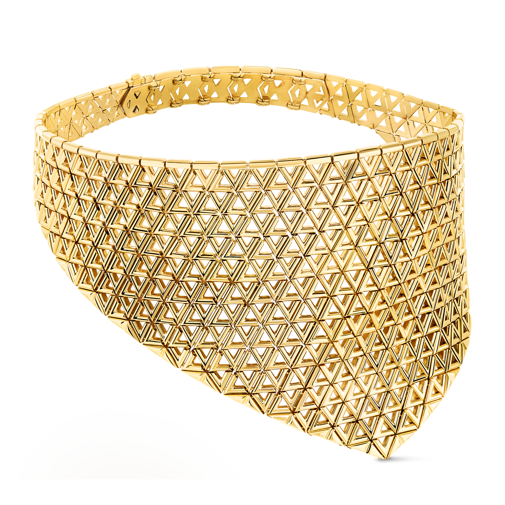Collana LV Volt Mesh, oro giallo  Gioielli Categorie Tutta la Gioielleria | LOUIS VUITTON (Zoom prodotto)