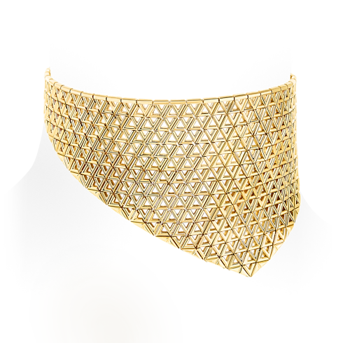 Collana LV Volt Mesh, oro giallo Gioielli Categorie Tutta la Gioielleria | LOUIS VUITTON (Zoom prodotto)