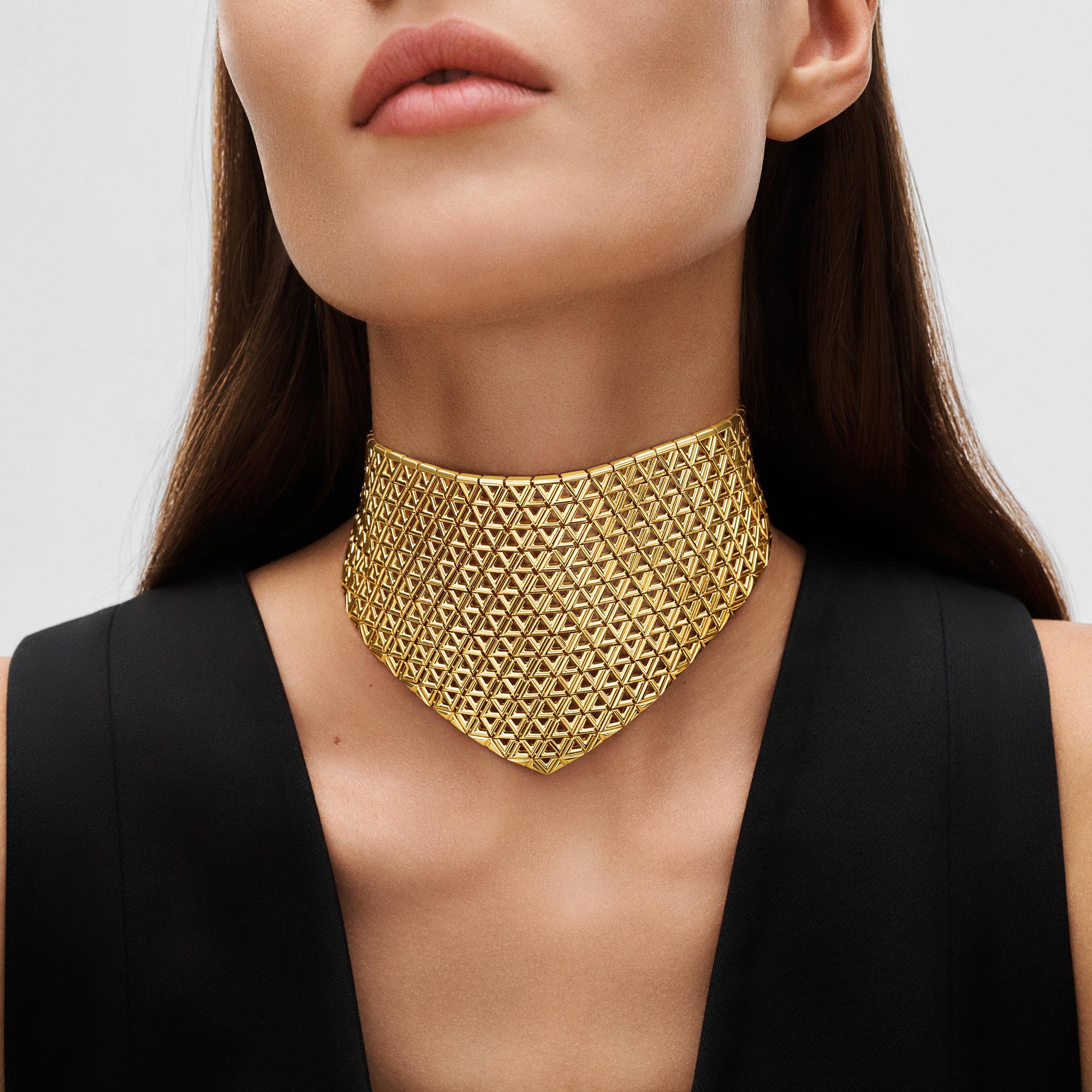 Collana LV Volt Mesh, oro giallo  Gioielli Categorie Tutta la Gioielleria | LOUIS VUITTON (Zoom prodotto)