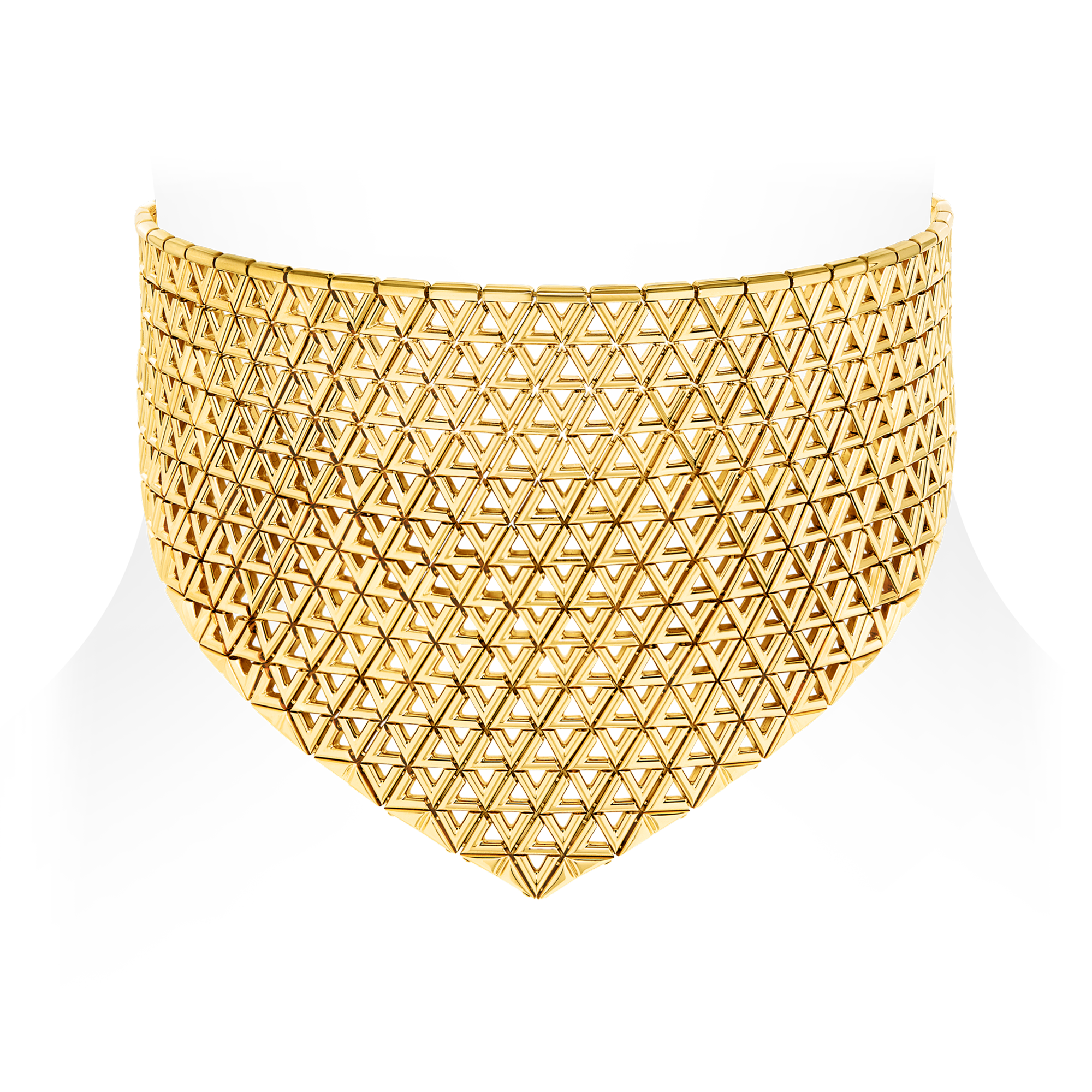 Collana LV Volt Mesh, oro giallo - Gioielli | LOUIS VUITTON