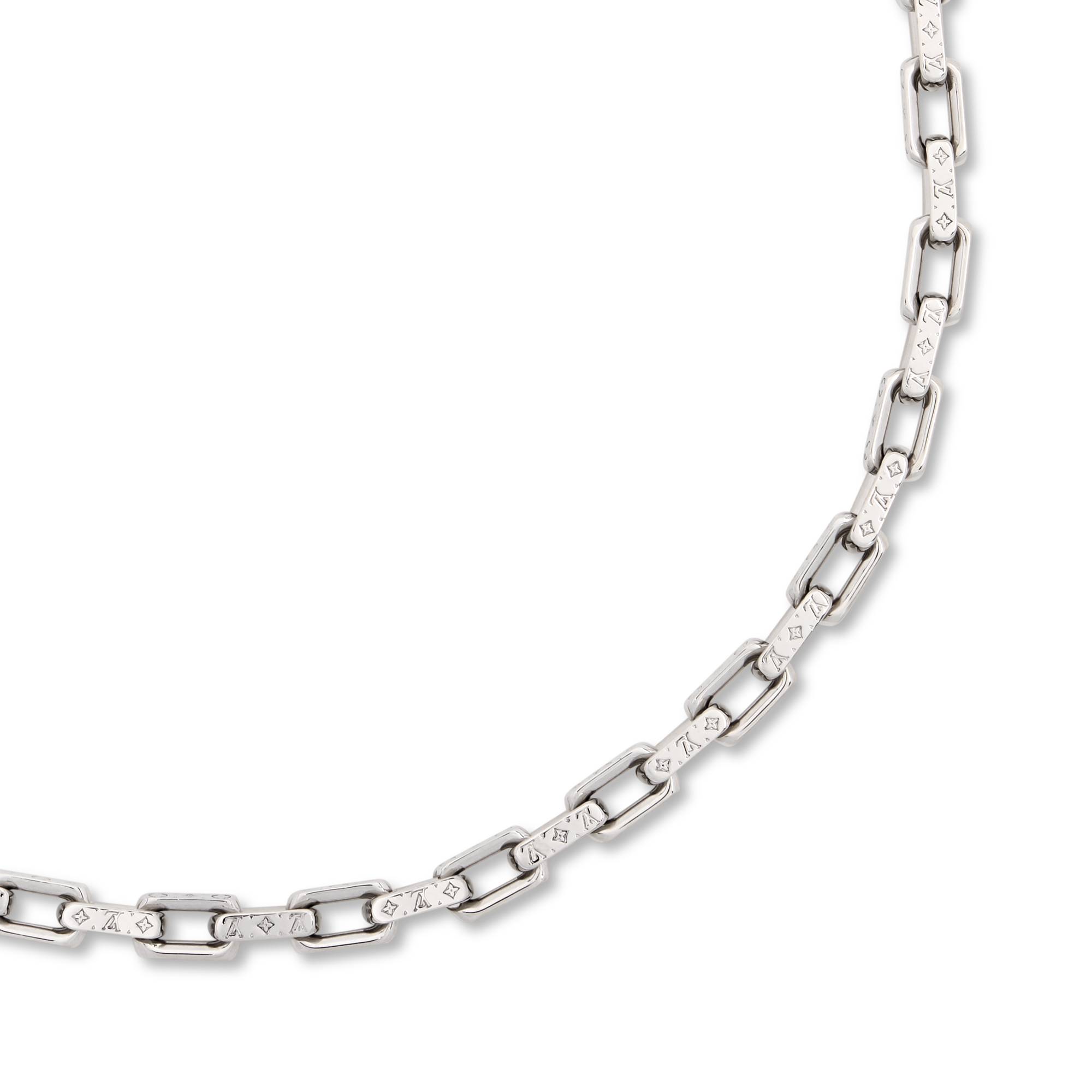 Collana Mini Monogram Chain S00 Uomo Fashion Bijoux Collane e pendenti | LOUIS VUITTON (Zoom prodotto)