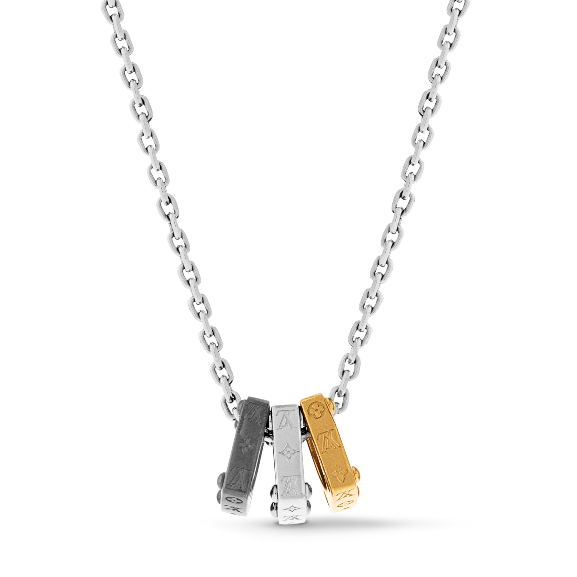 Collana Monogram Bold S00 Uomo Accessori Novità | LOUIS VUITTON (Zoom prodotto)