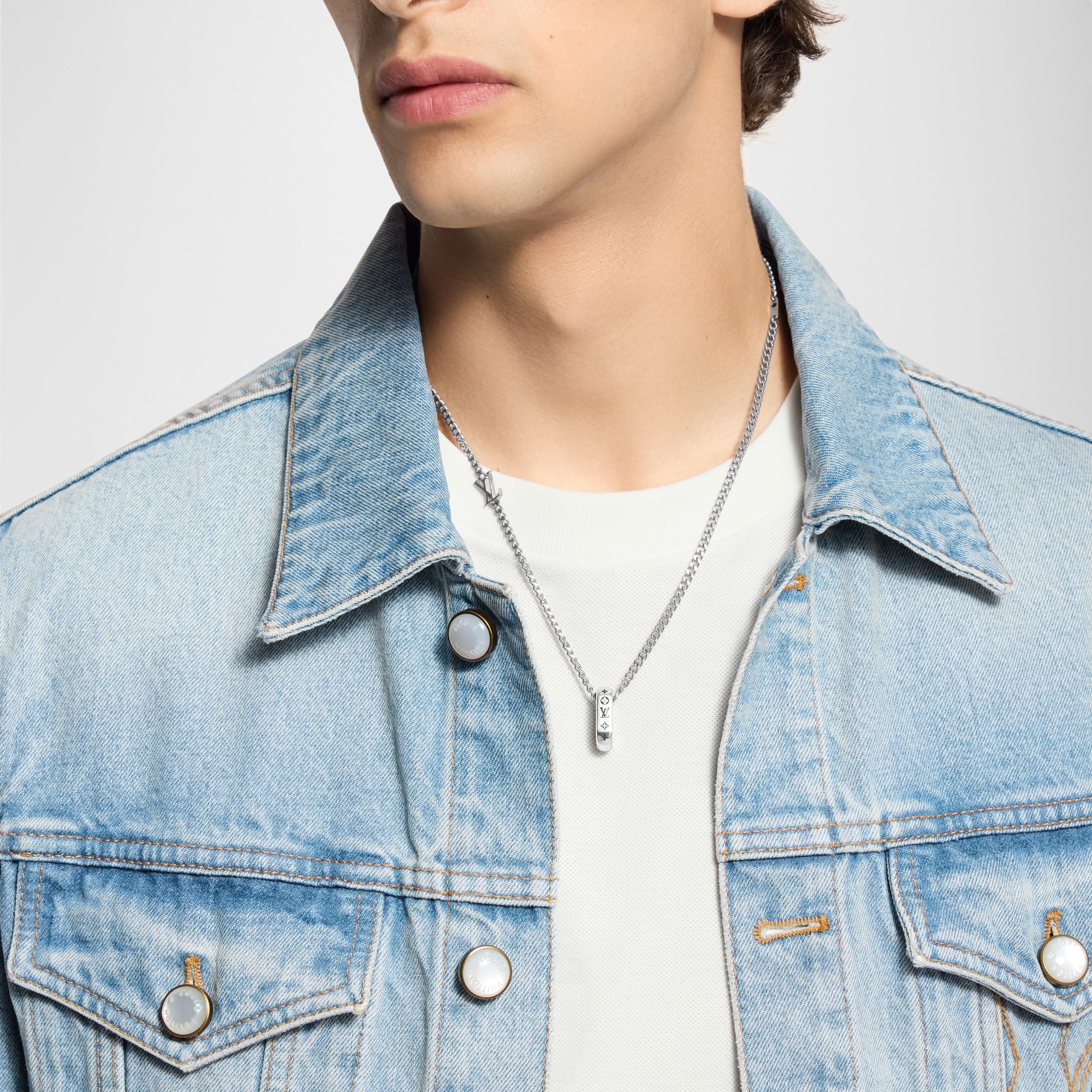 Collana Monogram Chain S00 Uomo Fashion Bijoux Collane e pendenti | LOUIS VUITTON (Zoom prodotto)