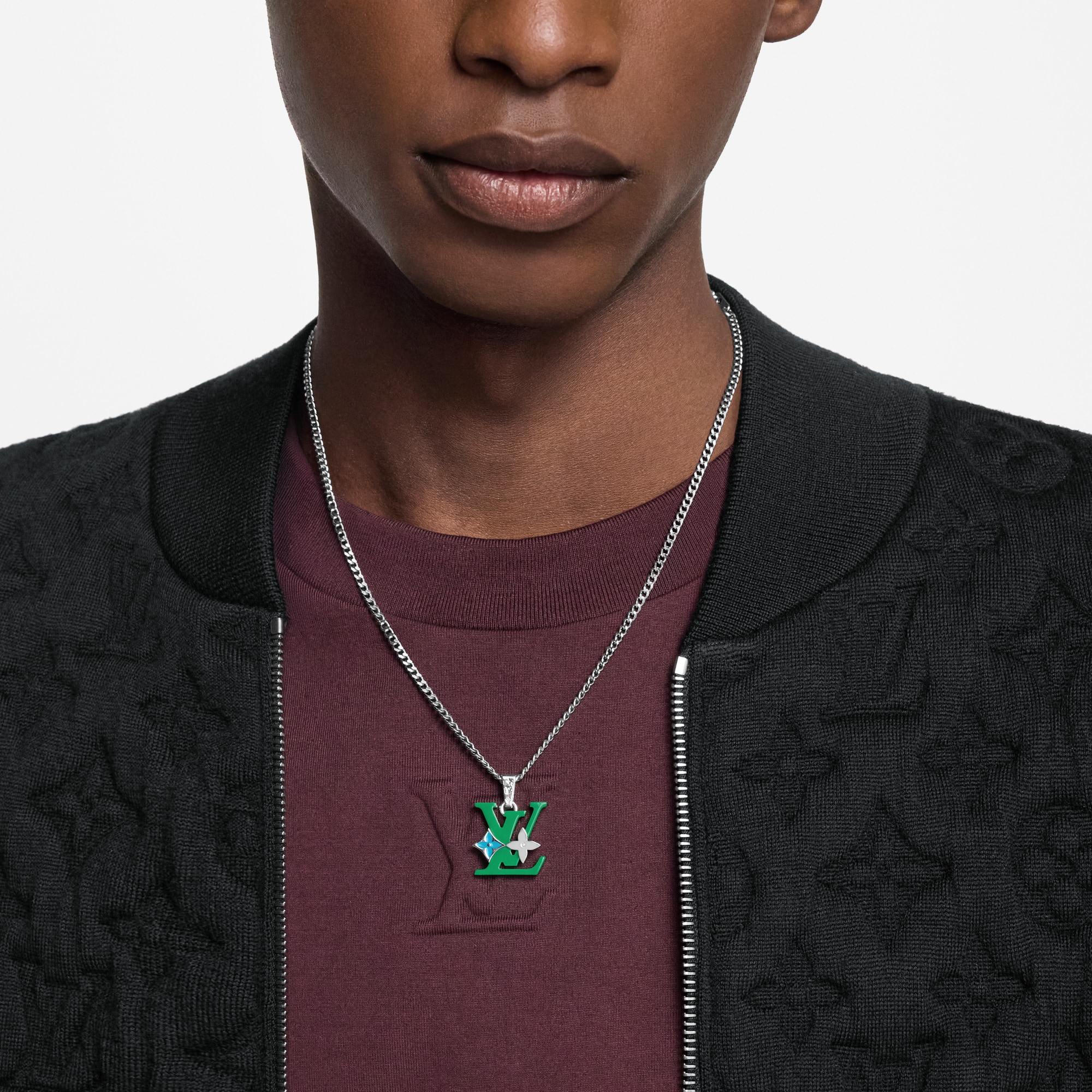 Collana Monogram Row S00 Uomo Fashion Bijoux Collane e pendenti | LOUIS VUITTON (Zoom prodotto)