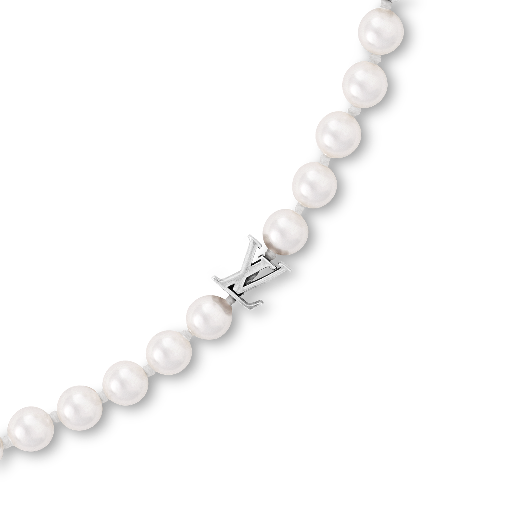 Collana Monogram Slim Pearls S00 Uomo Fashion Bijoux Collane e pendenti | LOUIS VUITTON (Zoom prodotto)
