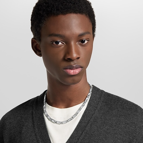 Collana Monogram Tied Up S00 Uomo Fashion Bijoux Tutta la Gioielleria | LOUIS VUITTON (Zoom prodotto)